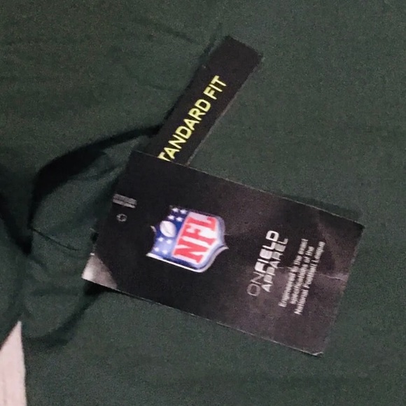 New York Jets Onfield Apparel Soft Shell Green Bomber Jacket Sz:Medium NFL - Picture 4 of 12